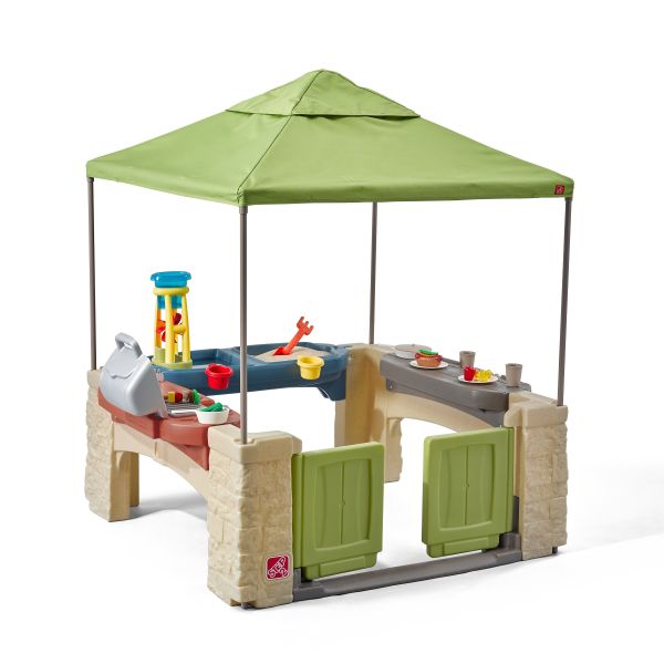 All Around Playtime Patio with Canopy