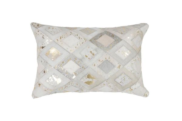 Kayoom Spark Pillow 110 Elfenbein / Gold 40cm x 60cm