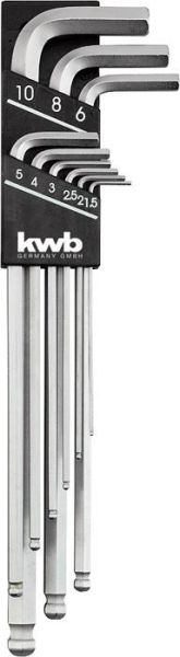 kwb Sechskant-Stiftschlüsselsatz CV-Stahl