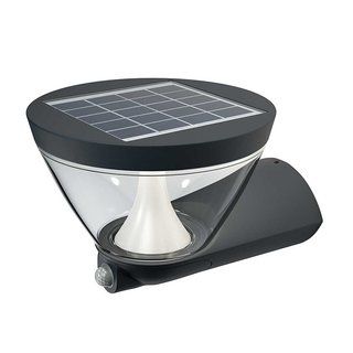 Osram LED Solar Außenlampe Wandleuchte Endura Style Lantern Sensor Warmweiß