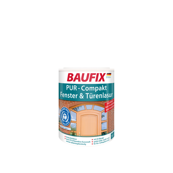Baufix PUR Compakt Fenster- & Türenlasur