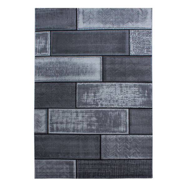 Ayyildiz Teppich, PLUS 8007, BLACK, 80 x 150 cm