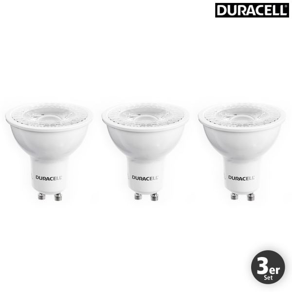 Duracell LED-Spot  GU10, 3er