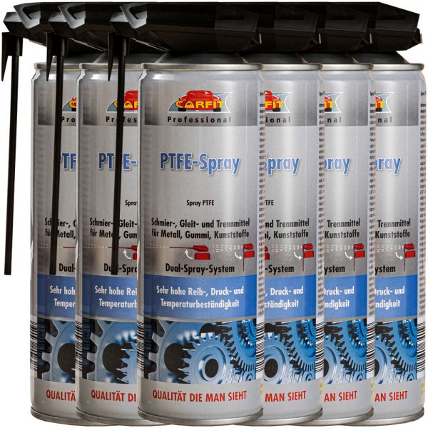 Carfit PTFE-Spray - 6er-Set