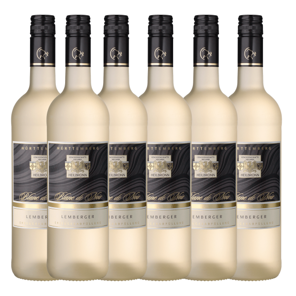 Heilbronner Lemberger Blanc De Noir Qualitätswein 0,75l 6er Karton