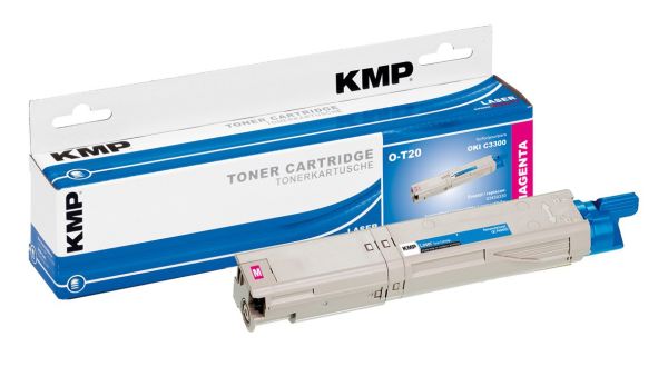 KMP O-T20 Tonerkartusche ersetzt OKI 43459330