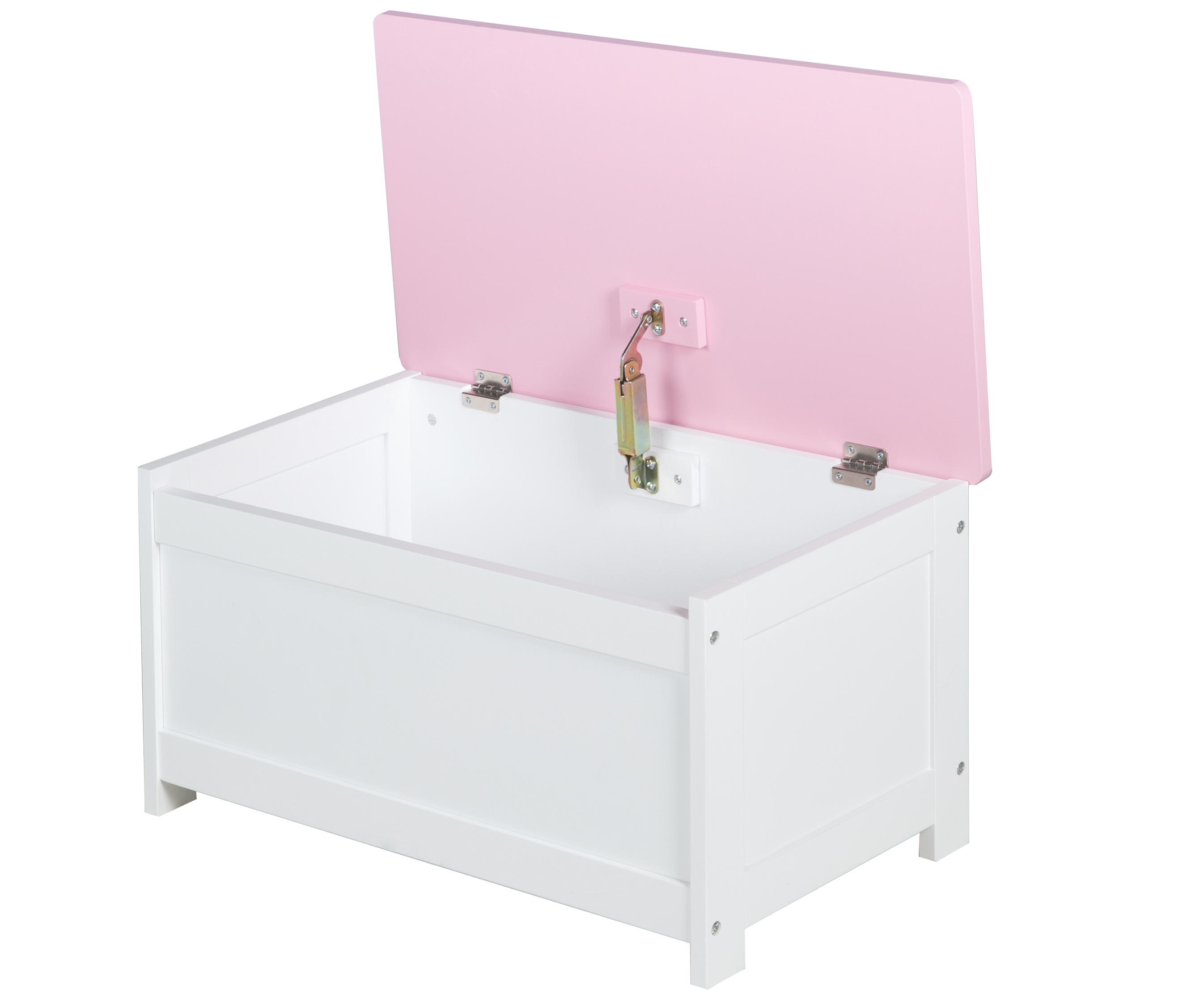 Sitz-& / rosa roba \'Krone\', Kinderzimmer, pink fürs | Truhenbank Spielzeugtruhe Aufbewahrungstruhe Norma24