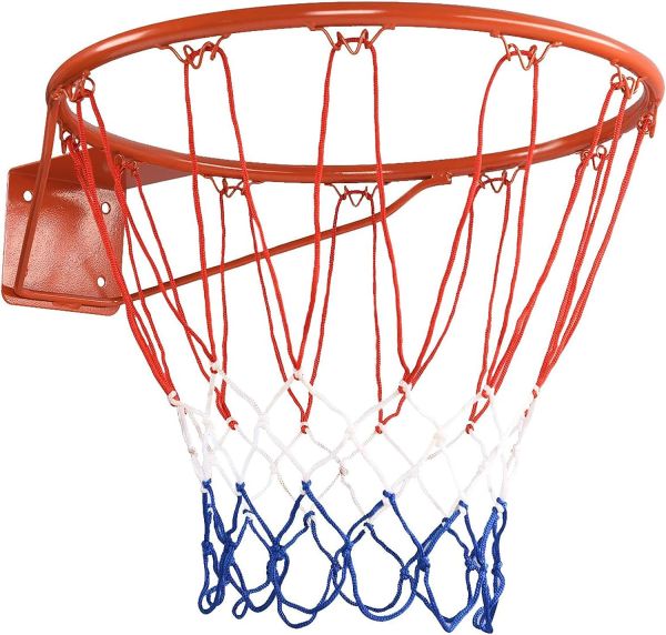 COSTWAY Ø 45 cm Basketballring mit Netz