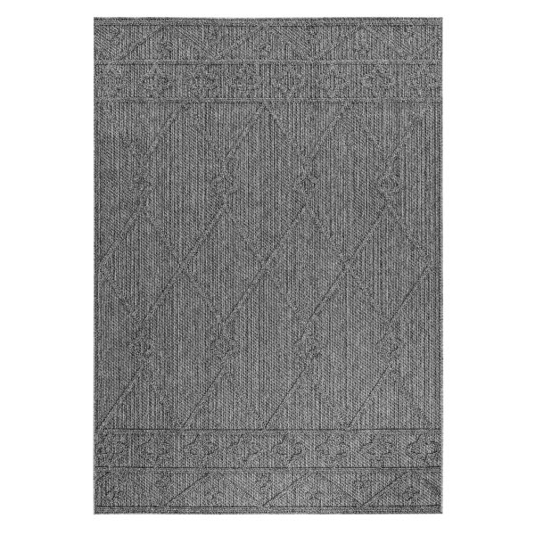 Ayyildiz Teppich, PATARA 4955, GREY, 80 x 150 cm