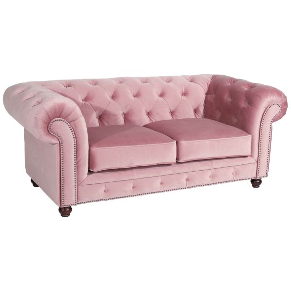 Max Winzer Orleans Sofa 2-Sitzer rosé