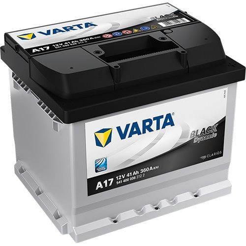 VARTA Black Dynamic 5414000363122 Autobatterien, A17, 12 V, 41 Ah, 360 A