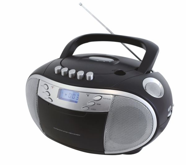 Soundmaster CD Boombox mit Radio und Kassettenplayer