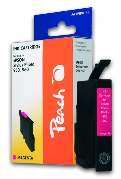 Peach Tintenpatrone magenta kompatibel zu Epson T0333
