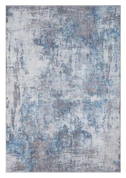 Teppich Olivia, 200cm x 290cm, Farbe blau/grau, rechteckig
