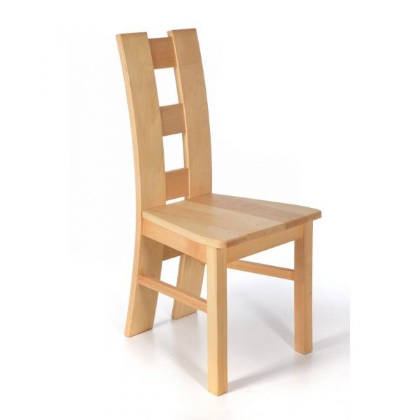 acerto® ROM Stuhl für Esstisch Buche ohne Polster
