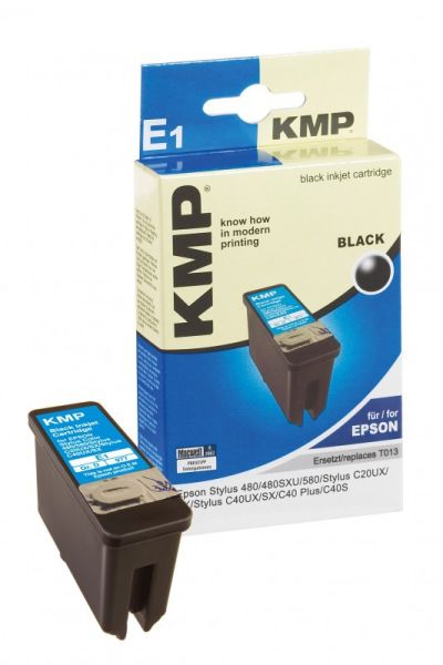 KMP E1 Tintenpatrone ersetzt Epson T013 (C13T01340110)