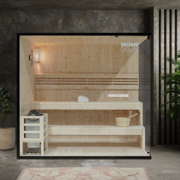 HOME DELUXE Traditionelle Sauna SHADOW - XL