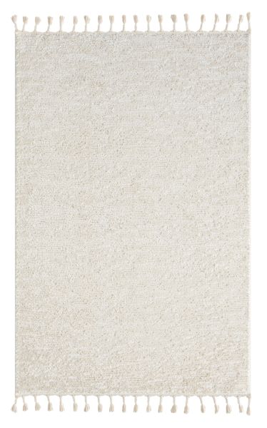 Teppich Moroccan Retreat, 140 cm x 200 cm, Farbe weiß, rechteckig, Florhöhe 19mm