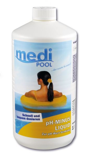 mediPOOL PH Minus Liquid 1 L