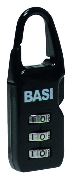 BASI - Kofferschloss - KS 615 - Alu schwarz