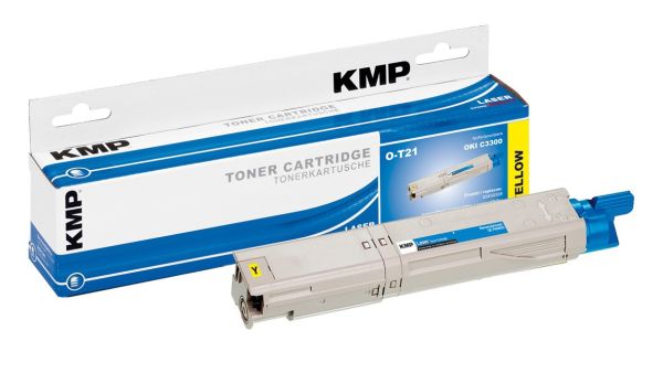 KMP O-T21 Tonerkartusche ersetzt OKI 43459329