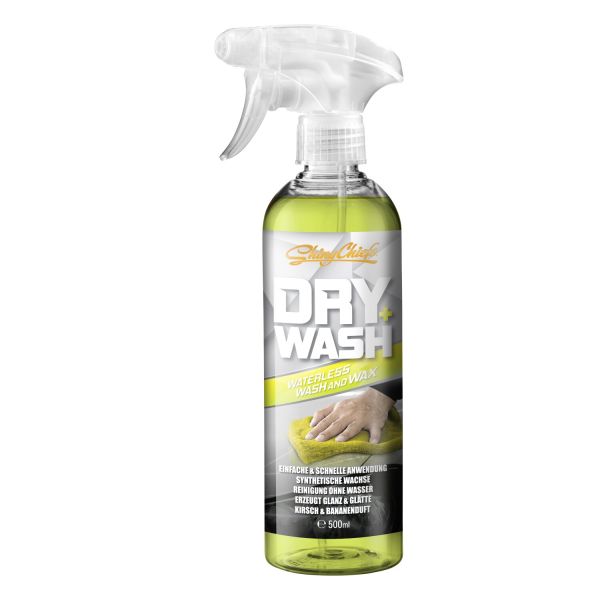 DRY WASH - WATERLESS WASH & WAX - 2in1 500ml Auto Lackreiniger und Autowachs