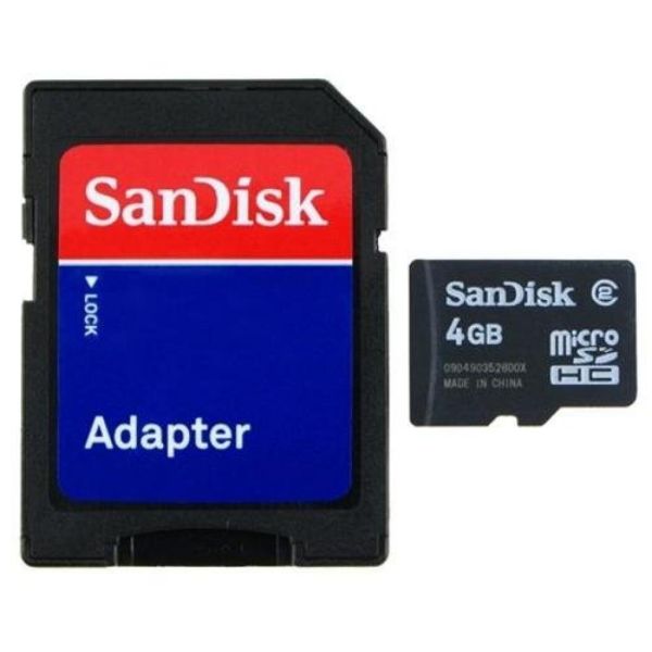 SanDisk 4GB MicroSD Speicherkarte