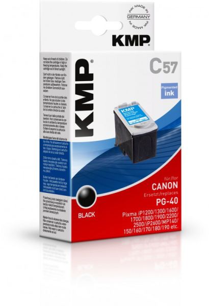 KMP C57 Tintenpatrone ersetzt Canon PG40 (0615B001)