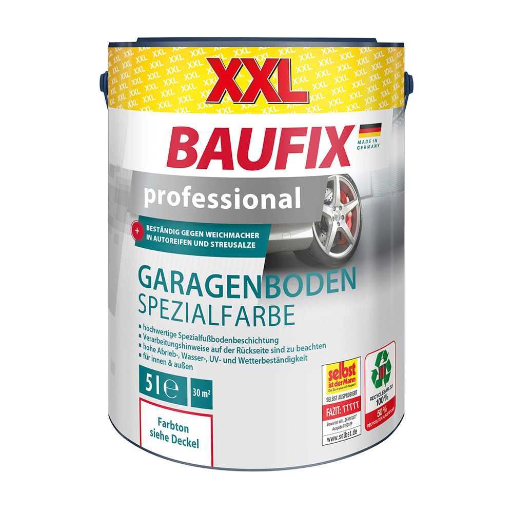 Baufix XXL-Garagenboden-Spezialfarbe 5 Liter - Anthrazit | Norma24