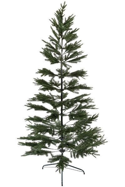 210CM FULL PE TREE WITH 751 TIPS METAL STAND