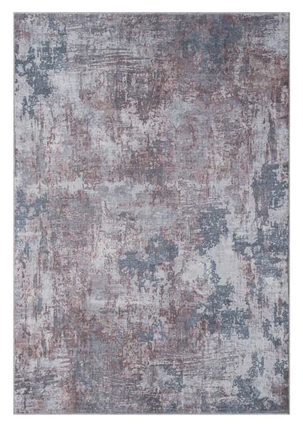 Teppich Olivia, 200cm x 290cm, Farbe grau/blau/braun Mix, rechteckig