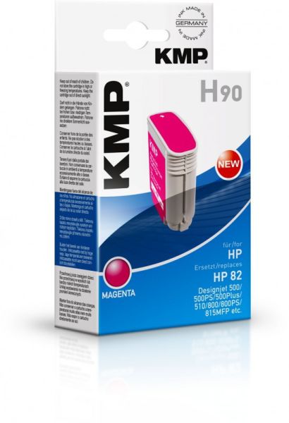 KMP H90 Tintenpatrone ersetzt HP 82 (C4912A)