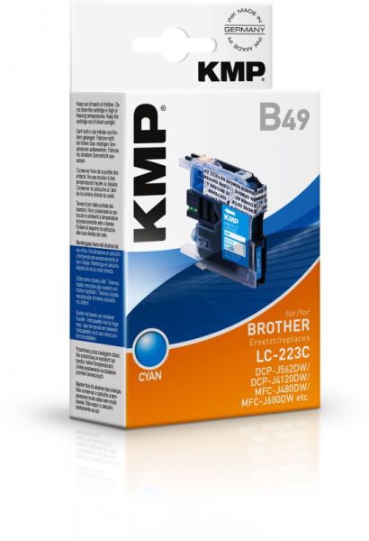 KMP B49 Tintenpatrone ersetzt Brother LC223C