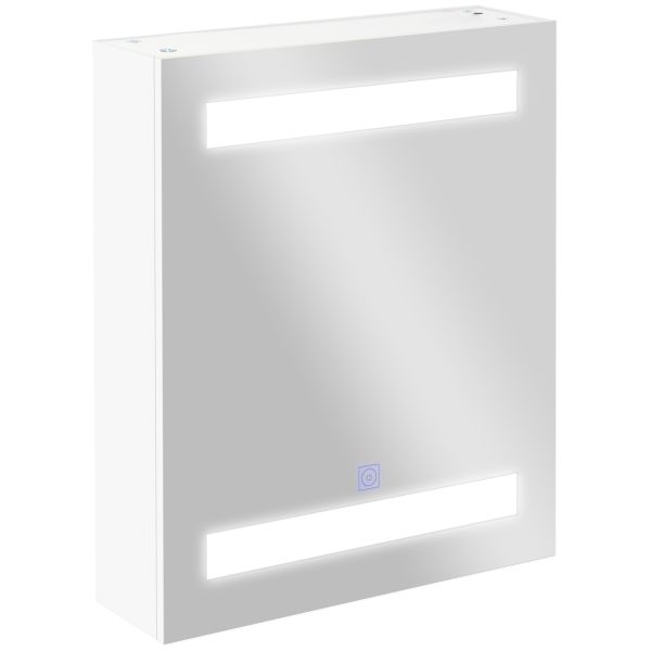 HOMCOM LED Spiegelschrank Wandspiegel 15W