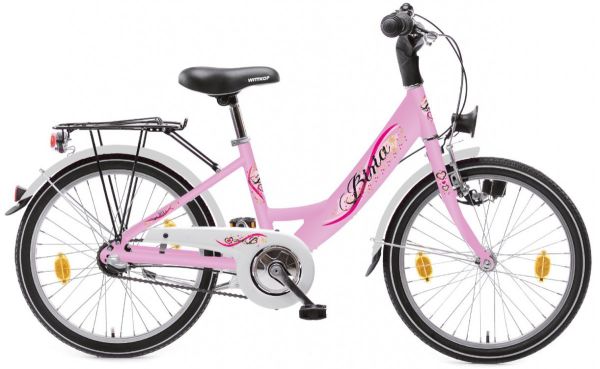 Biria Mädchen-Fahrrad, Jugendrad  24", rosa