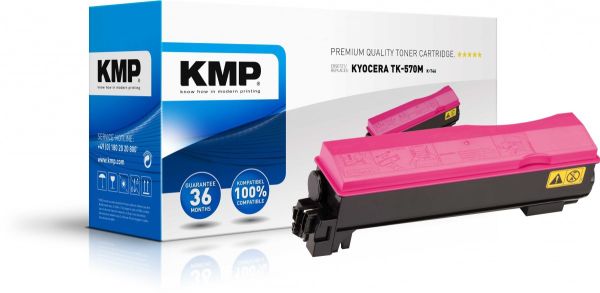 KMP K-T46 Tonerkartusche ersetzt Kyocera TK570M (1T02HGBEU0)