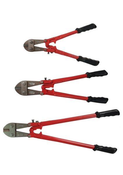 Vago-Tools Bolzenschneider Bolzenschere Seitenschneider 3 tlg Set 350 450 600 mm
