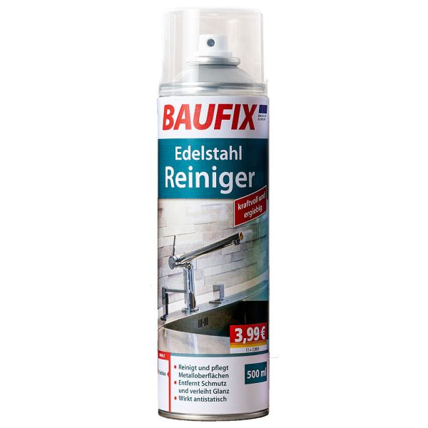 Baufix Edelstahl-Reiniger & -Pflege
