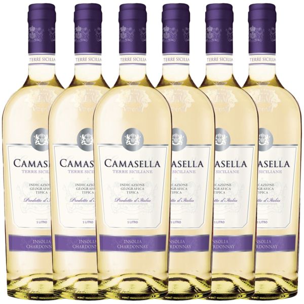 Camasella Insolia Chardonnay - 6er Karton