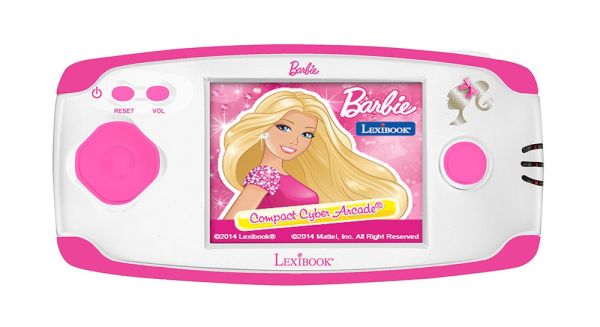 Lexibook® Spielekonsole Compact Cyber Arcade, Barbie
