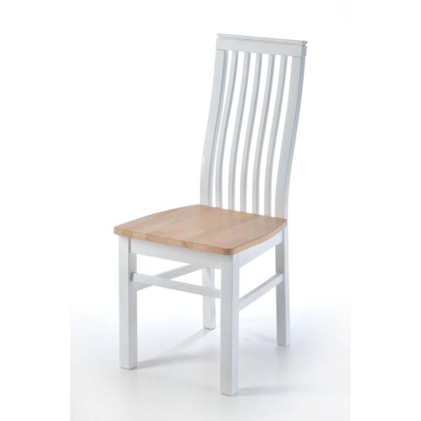 acerto® BARI Stuhl für Esstisch Buche ohne Polster