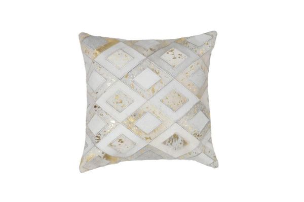 Kayoom Spark Pillow 110 Elfenbein / Gold 45cm x 45cm