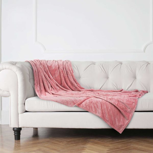 Ortho Vital Cashmere-Decke ca. 180x220 rosa