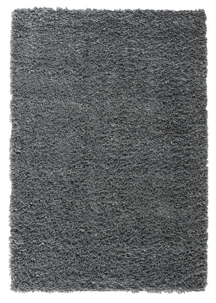 Teppich Elodie, 100cm x 150cm, Farbe Grau, rechteckig, Florhöhe 37mm