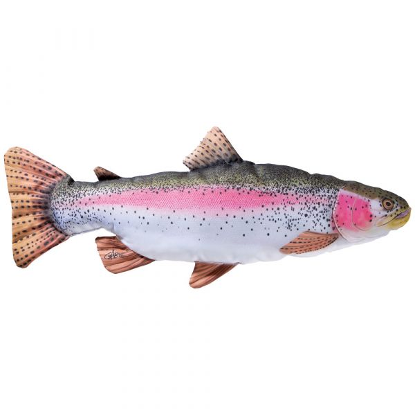 Gaby Lebensechte Fisch-Stofftiere - Regenbogenforelle