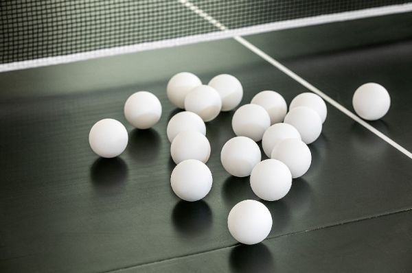 Topfit Tischtennis-Bälle, 18er Set