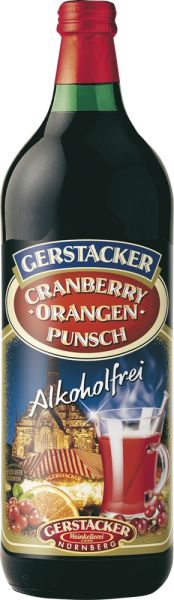 Gerstacker Cranberry-Orangen-Punsch 1l
