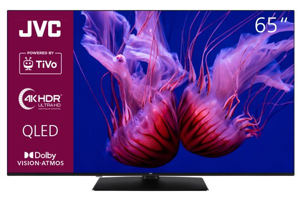 JVC LT-65VUQ3455 65 Zoll QLED Fernseher / TiVo Smart TV (4K UHD, HDR Dolby Vision, Dolby Atmos)