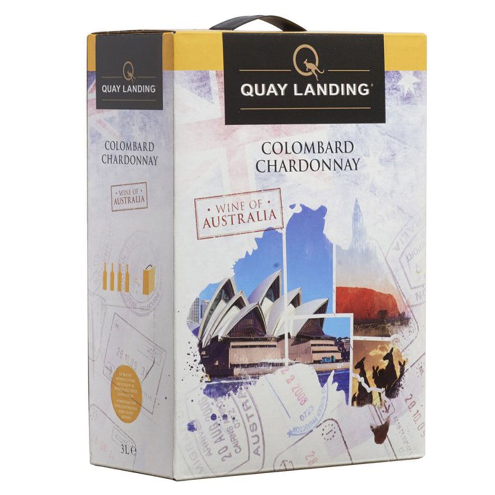 Quay Landing Colombard Chardonnay trocken Bag in Box 3 Liter Zimmermann-Graeff Norma24 DE
