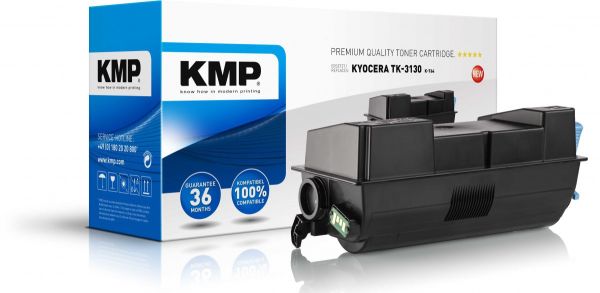 KMP K-T64 Tonerkartusche ersetzt Kyocera TK3130 (1T02LV0NL0)